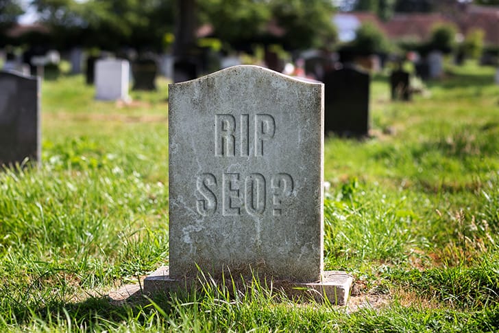 Web design news - Is SEO dead?