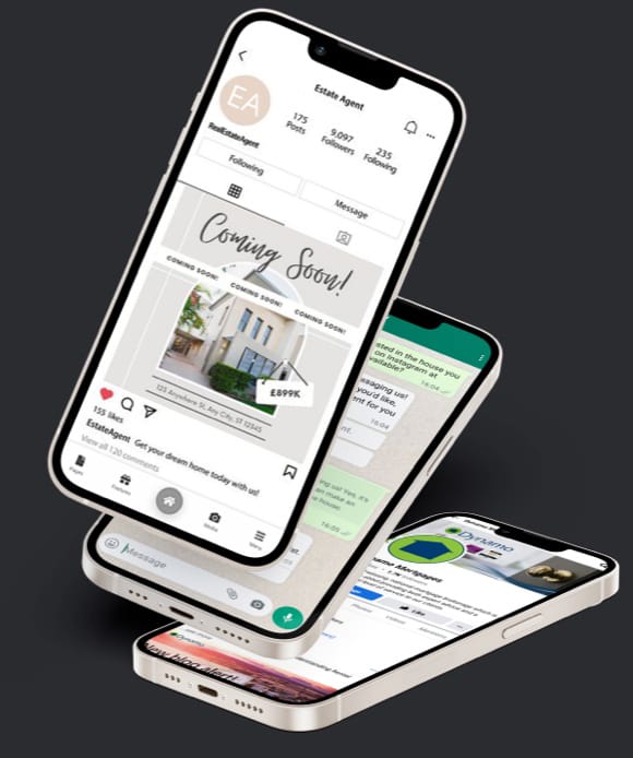 Mobile responsive web design for estate agents