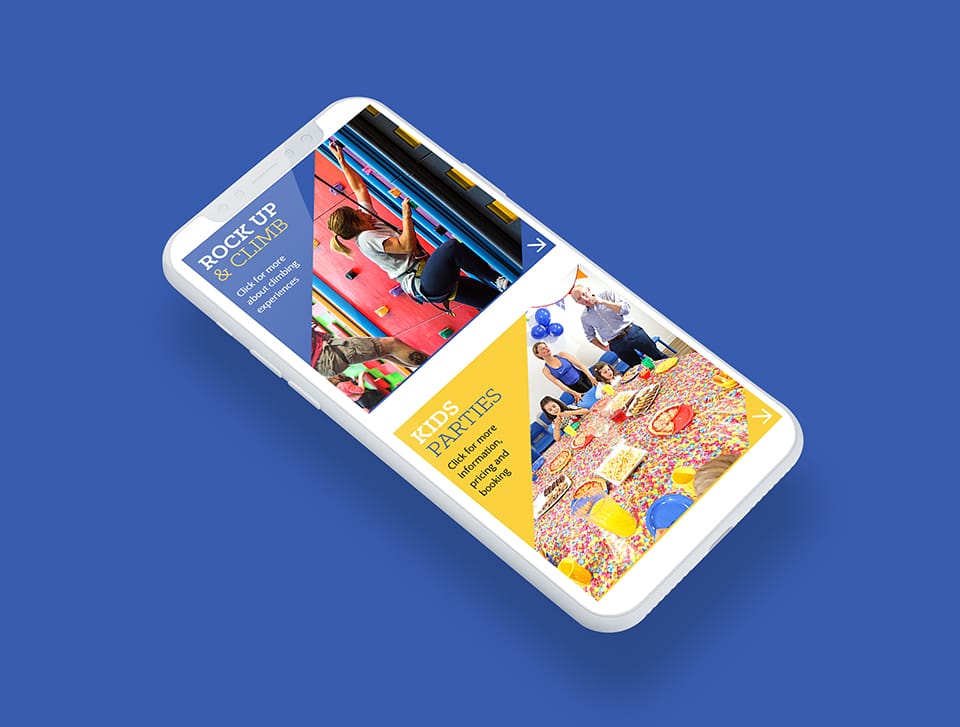 Rock Up web design image 4