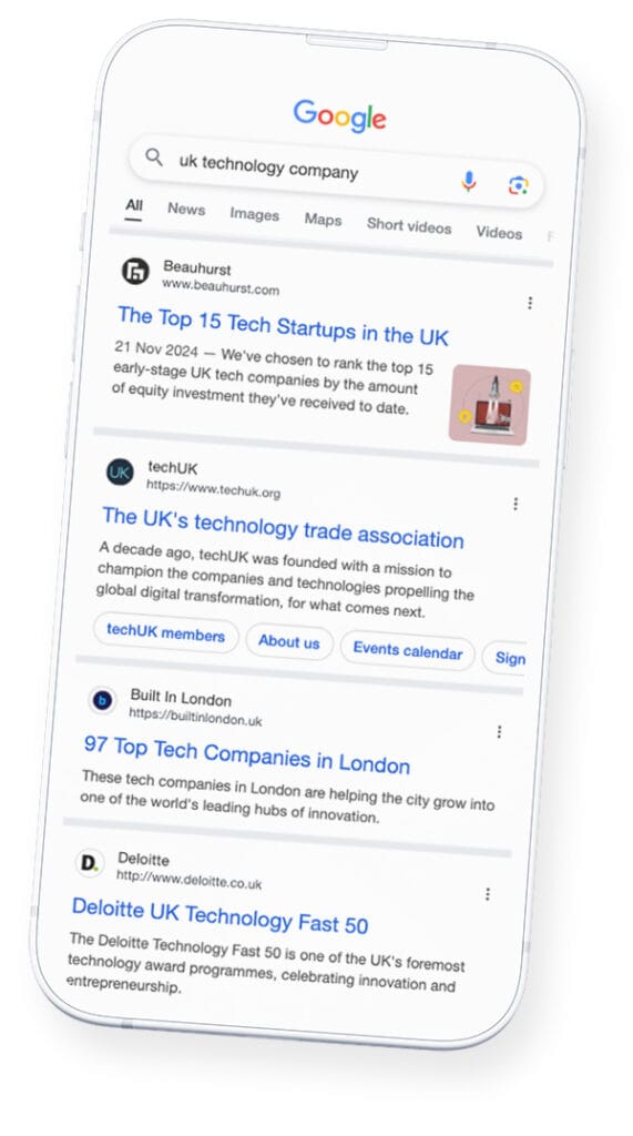 SEO for Technology Companies