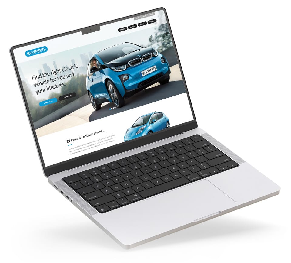 Web design for technology companies