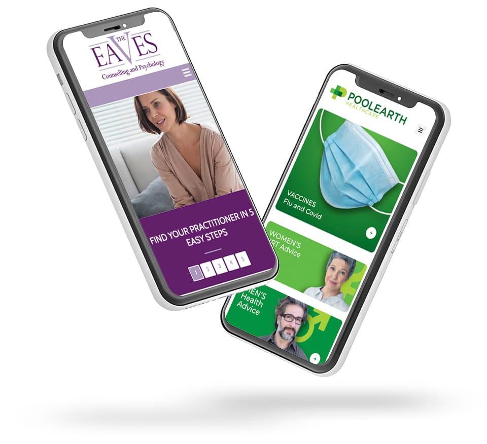 web design healthcare responsive mobile development